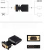 Picture of FANTIA VGA to HDMI Adapter Converter with Audio AUX Cable 1080P 60Hz Resolution with Audio Support for Computer, PC, Laptop, Monitor, Beamer, HDTV UVM