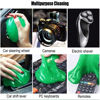 Picture of Effoexparts Cleaning Putty Gel for car Interior Detailing Keyboard Cleaner Cleaning Gel Reusable for car Essentials Dust Cleaning Mud Slime for PC Laptop Keyboard,Air Vents, car Crevice (Green)