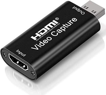 Picture of Capture Card 4K, ifmeyasi HDMI to USB Audio Video Capture Devices 1080P 60FPS for Streaming, Live Broadcasting, Video Conference, Teaching, Gaming