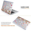 Picture of iDOO Soft Touch Plastic Hard Matte Case ONLY for MacBook Pro 13 inch with Retina Display NO CD Drive (A1425 / A1502) - Plants and Flowers