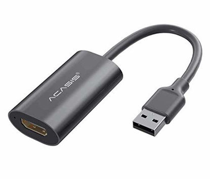 Picture of ACASIS Audio Video Capture Cards HDMI 1080p 30FPS Capture Card Ultra High Speed USB2.0 for Gaming Switch,Streaming Compatible with Nintendo Switch, PS3/4, Xbox One, Twitch, YouTube