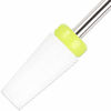 Picture of Pana Professional USA Ceramic White TAPERED Barrel Bit Nail Drill (Grit: EXTRA FINE - XF) 3/32" Shank Size