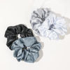 Picture of Scrunchies for Women Satin Hair Scrunchies for Girls Big Satin Silk Scrunchies for Thick Curly Hair Bands for Women's Hair Ponytail Holders Cute Pony Tails No Crease Hair Ties No Damage