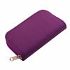 Picture of Memory Card Carrying Case, Suitable for SD, SDHC, Micro SD, Mini SD and 4X CF Cards, Card Holder Bag Wallet for Media Storage Organization (Purple)