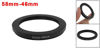 Picture of uxcell 58mm-46mm 58mm to 46mm Black Ring Adapter for Camera