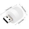 Picture of 10PCS USB Night Light,Upgraded USB Plug-in LED Night Light for Kids Bedroom Hallway Kitchen,Nursery Dorm Soft Light Night USB Mini Compact Night Light