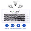 Picture of Lash Clusters Extensions 30D Individual Cluster Lashes D Curl 0.07mm 8-14mm Mixed Tray Black Mink DIY Eyelash Extensions Handmade by GEMERRY LASHES(30D-0.07-D, 8-14mm)