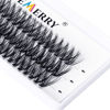 Picture of Lash Clusters Extensions 40D Individual Cluster Lashes C Curl 0.07mm 13mm DIY Eyelash Extensions Handmade by GEMERRY Lashes(40D-0.07-C-13mm)