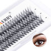 Picture of Lash Clusters Extensions 30 Roots Individual Lash Clusters 0.07 D Curl 12mm Thickness DIY Eyelash Extensions Natural Look Reusable Faux Mink Lash Clusters(30D-0.07-D-12mm)