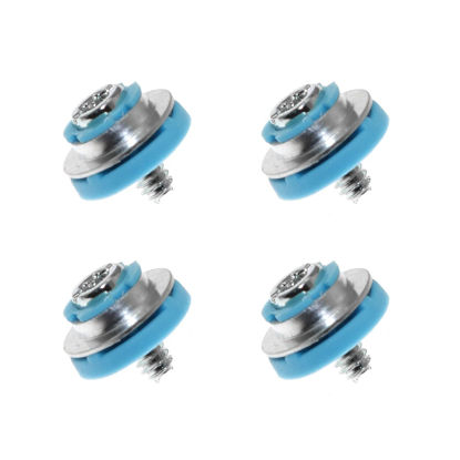 Picture of BAIRONG Hard Drive Mounting Screw 4PCS Blue Isolation Grommet Mute Mounting Screws for 3.5inch HDD DC5800 DC7800 DC7900 6005 6200 6300 Z200 6000 8000 8100 8200 8300 Z40010720 Z400101020 Z4001072010