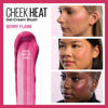 Picture of Maybelline New York Cheek Heat Gel-Cream Blush Makeup, Lightweight, Breathable Feel, Sheer Flush Of Color, Natural-Looking, Dewy Finish, Oil-Free, Berry Flame, 1 Count