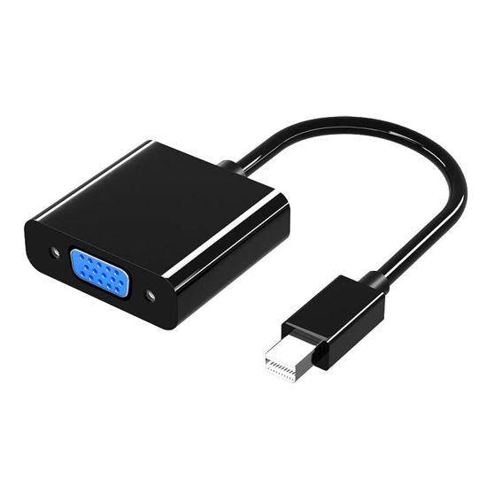 Picture of arVin Mini DisplayPort to VGA Adapter to Connect Your Mac or Laptop Computer to The VGA Display.