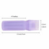 Picture of Yebeauty Root Comb Applicator Bottle Brush with Graduated Scale for Hair Dye , 2 Pack 6 Ounce Purple