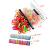 Picture of 300 Pack Hair Ties BEoffer Baby Toddlers Girls Elastics Hair bands Black Colorful Small Rubber Bands Ponytail Pigtails Holders Not Harm to Hair (Color C)