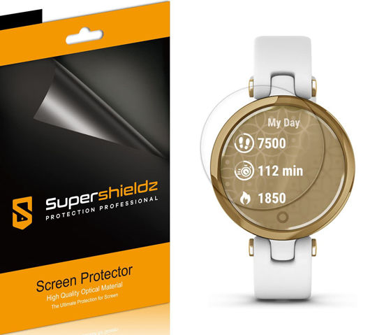 Picture of (3 Pack) Supershieldz Designed for Garmin Lily Screen Protector, (Full Coverage) High Definition Clear Shield (TPU)