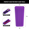 Picture of ZAXOP Resistant Silicone Mat Pouch for Flat Iron, Curling Iron,Hot Hair Tools (Purple)