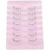 Picture of Focipeysa Bottom False Eyelashes Lower Lashes Natural Look Under Strips Lashes Wispy Bottom Eyelashes 7 Pairs