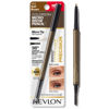 Picture of Revlon ColorStay Micro Eyebrow Pencil with Built In Spoolie Brush, Infused with Argan and Marula Oil, Waterproof, Smudgeproof, 453 Soft Brown (Pack of 1)