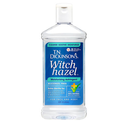 Picture of T.N. Dickinson's Witch Hazel Alcohol-Free Moisturizing Astringent, 100% Natural, 16 oz