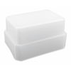 Picture of JJC FC-26L Professional Diffuser Box Cap for for Metz 44 AF-1/44 AF-2/48 AF-1 C/N/50 AF-1/52 AF-1/58 AF-1/58 AF-2, Leica SF58