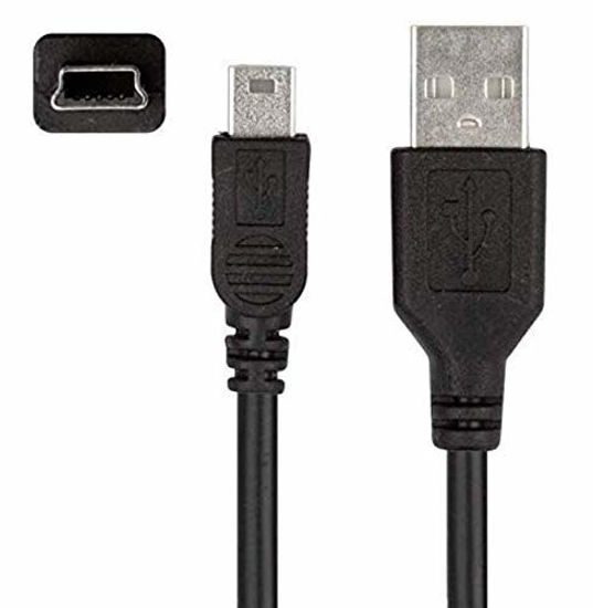 Picture of Replacement USB Charger Cable Compatible for Garmin GPS Navigator Nuvi 50lm 2555lmt 2595lmt 40lm 1300 255w 1450 1350 1490 500 205w 200 205 350 750 Gpsmap 62s Navigon 2100 Streetpilot C330 Zumo 551