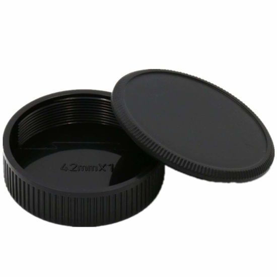 Picture of M42 Camera Body and Rear Lens caps,Compatible with PRAKTICA MTL3 MTL5 Camera,SP Camera,Meyer-Optik 50mm f/1.8 Lens,PK SMC takumar 55mm f/1.8 Lens,Helions-44-2 58mm f/2 Lens