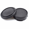 Picture of FD Camera Body and Rear Lens caps,Compatible with for Canon AE-1P F-1 AV-1 A-1 AE-1 T-80 Camera and FD Mount Lens & FL Mount Lens