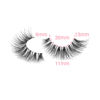 Picture of wiwoseo False Eyelashes Russian Strip Lashes Clear Band Natural 3D Effect Wispy Fluffy 13MM Lashes 10 Pairs Pack