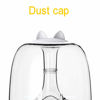 Picture of HK Aura Studio 3 Speaker Anti-dust Cover - Silicone Lip for Harman Kardon Soundsticks 4 and Aura Studio 4 Bluetooth Transparent Speaker System (Cat White)