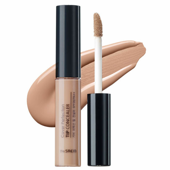 THESAEM Cover Perfection Tip Concealer 6.5g (# Contour Beige) - Countouring  Conealer, Hairline & Sides of Nose & Cheek Bones