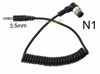 Picture of 3.5mm - MC-30 (N1) Shutter Release Cord Cable Compatible with Nikon Nikon D850 D810A D810 D800 Series D700 D300 Series D2 Series D1 Series D200 D4 N90s F5 F6 F100 F90 F90X D3s