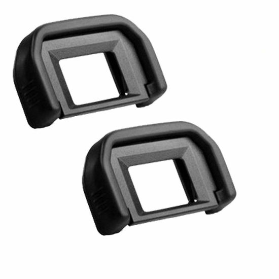 Picture of Shenligod (2PCS) EF Viewfinder Eyepiece Eyecup Eye Cup Rubber for Canon EOS 300D 350D 400D 450D 500D 550D 600D 1000D 1100D 700D 100D Canon Rebel XT XTi XS XSi T1i T2 T2i T3 T3i T4i T5i SL1