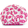 Picture of Reusable Shower Cap & Bath Cap & Lined, Oversized Waterproof Shower Caps Large Designed for all Hair Lengths with PEVA Lining & Elastic Band Stretch Hem Hair Hat - Fashionista Showered With Kisses