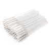 Picture of GCQQ 200PCS Crystal Mascara Wands Disposable Eyelash Eyebrow Spoolie Brush for Makeup Eyelash Extensions (White)