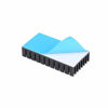 Picture of Awxlumv 2Pcs Small Heatsink 2 x 1x 0.4 inch/ 50 x 25 x 10 mm with Pre Thermal Conductive Tape Aluminum Heat Sink for Cooler PCB Device Cooling LED IC Chips CPU GPU VGA