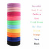 Picture of HOYOLS Seamless Hair Band Small Hair Ties Ponytail Holder No Crease Damage 4cm (10 Multi Color Set)