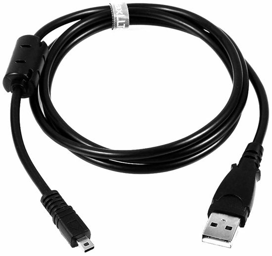 Picture of MaxLLTo USB PC Battery Charger Camera Data Cable Cord Lead for Nikon Coolpix P100 P530 Camera