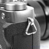 Picture of Foto&Tech 4 Pieces Lug Ring Camera Strap, Triangle Split Ring Hook, Compatible with Fujifilm Lecia Nikon Canon Sony Olympus Pentax Panasonic SLR RF Mirrorless Camera (Regular)