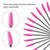 Picture of 300 Pcs Disposable Mascara Wand Eyelash Brush for EyeLash Extension Supplie(Red)