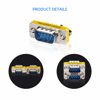 Picture of LinkStable DriverGenius RD232M2M DB9 Serial RS232 COM Gender Changer for USB to RS232 Serial Cable Adapter (Male/Male)