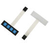 Picture of E-outstanding 2Pcs 1x4 Matrix Array 4 Key Membrane Switch Keypad 4 Keys for Keyboard