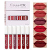 Picture of evpct CmaaDu 6Pcs Lipstick Matte Liquid Lipstick Lipgloss Set for Women labiales mate 24 horas originales matte larga duracion 24 Deep Red Original 24 Hour Lipstick Lip Stain Long Lasting Waterproof