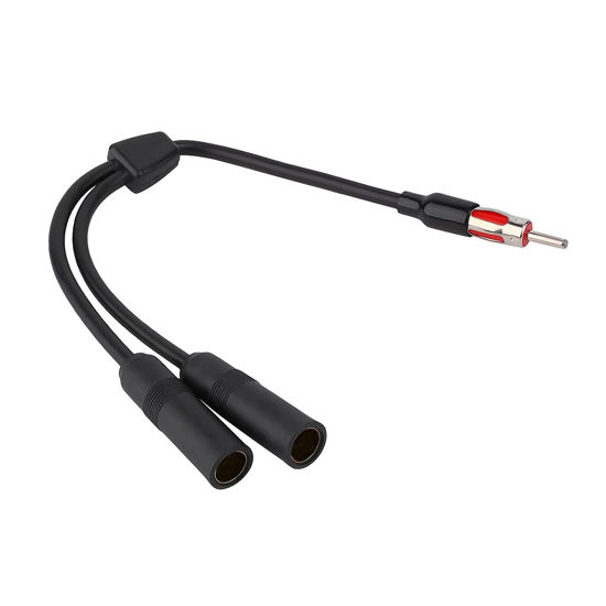 Car radio antenna store male connector