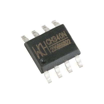 Picture of JESSINIE 5Pcs CH340N SOP-8 USB to Serial Adapter Chip CH340 SMD Serial Chip Built-in Crystal Oscillator