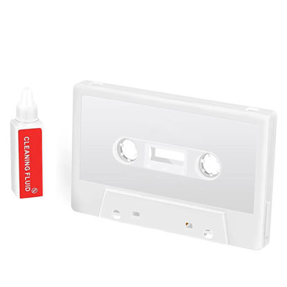 Picture of Cassette Tape Head Cleaner Kit for Cleaning Audio Cassette Tape MP3 Player/Boombox/Car Deck/Recorder