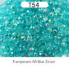 Picture of 2500pcs 4mm 25gram Jelly Rhinestone AB Color Non Hotfix Glitter Round Flatback Nail Stones Strass Gems Diamonds DIY Nail Art Decoration