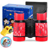 Picture of Kid Binoculars High Resolution Best Gifts for 3-12 Years Boys Girls Optics Shockproof Mini Compact Binocuolar Toys Folding Small Telescope for Bird Watching Camping Outdoor Play