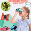 Picture of Kid Binoculars High Resolution Best Gifts for 3-12 Years Boys Girls Optics Shockproof Mini Compact Binocuolar Toys Folding Small Telescope for Bird Watching Camping Outdoor Play