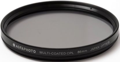 Picture of AGFA 86mm Multi-Coated Glass Circular Polarizing (CPL) Filter