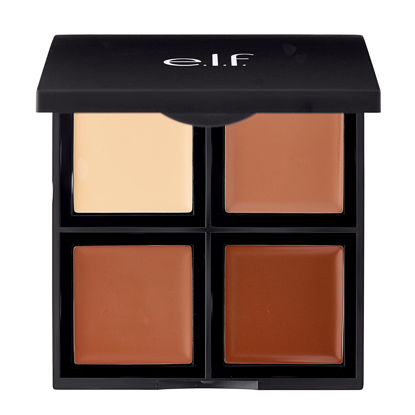 Picture of e.l.f. Cream Contour Palette, 4 Shades, Blendable & Buildable Color, Travel Friendly, 0.96 Oz (27g)